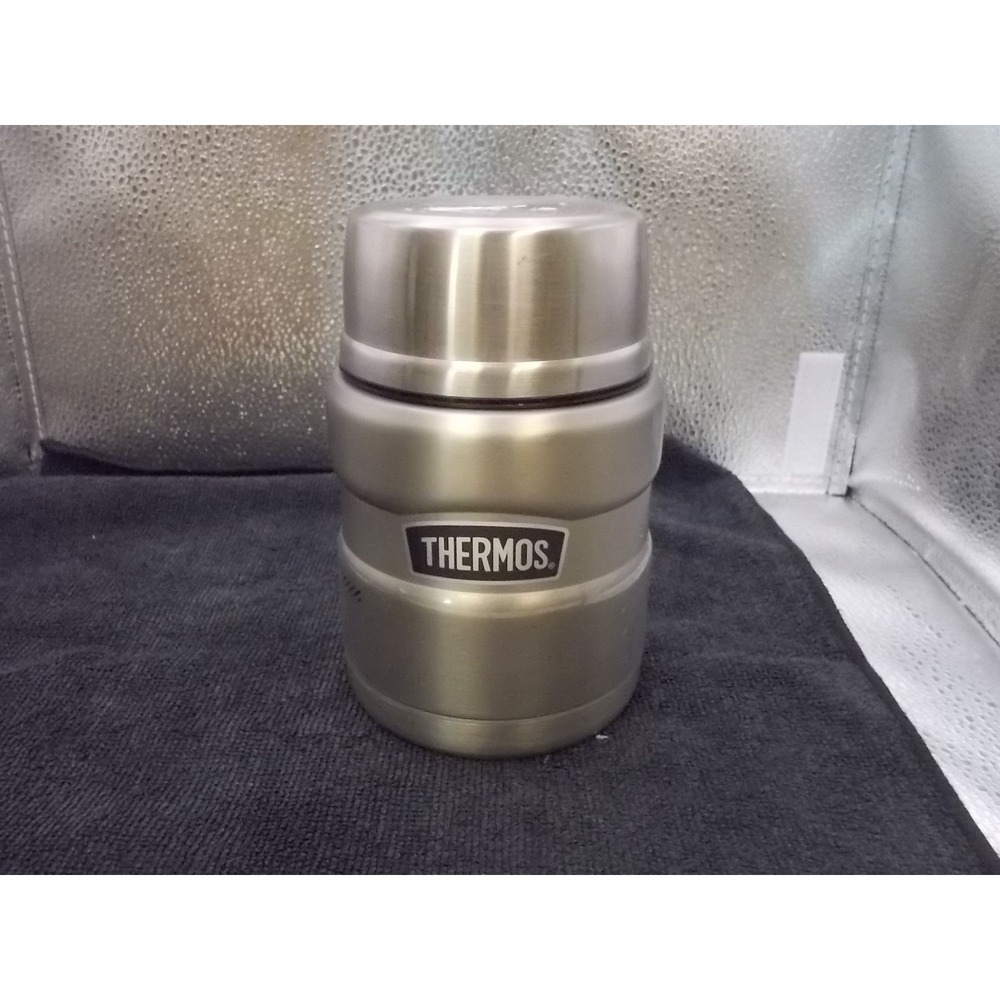 Thermos Stainless King Vacuum Insulated Food Jar 16oz Matte Steel SK3009MST6